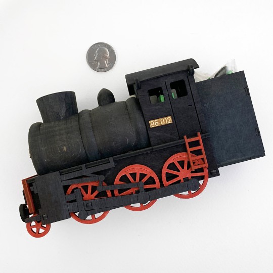 Wooden Train Engine Incense Smoker ~ Germany ~ Hela